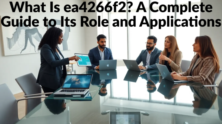 What Is ea4266f2? A Complete Guide to Its Role and Applications