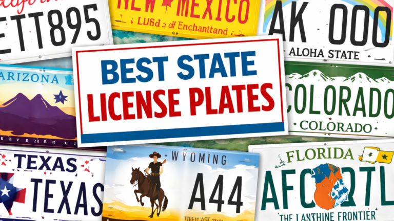 Best State License Plates: A Look at the Most Creative and Iconic Designs