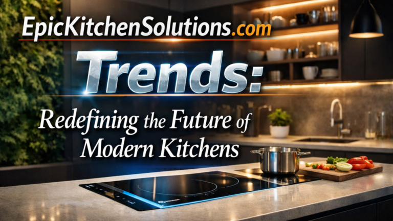 EpicKitchenSolutions.com Trends: Redefining the Future of Modern Kitchens