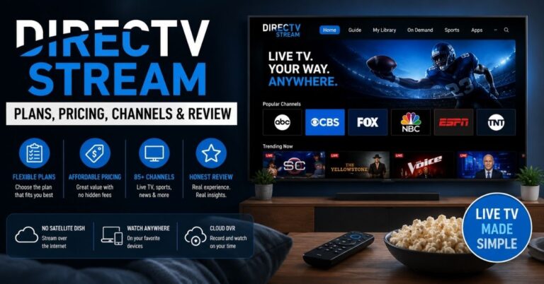 DIRECTV STREAM: Plans, Pricing, Channels & Review