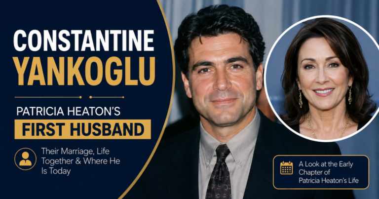 Constantine Yankoglu: Patricia Heaton’s First Husband