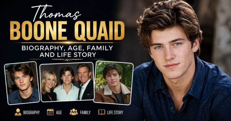 Thomas Boone Quaid Biography, Age, Family and Life Story