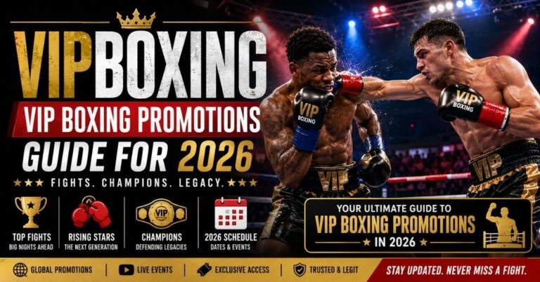 VIPBoxing: VIP Boxing Promotions Guide for 2026